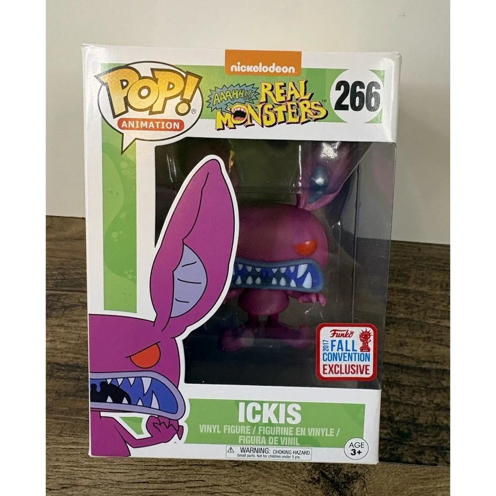 Ickis Funko Pop! #266: Aaahh!!! Real Monsters 2017 Fall Convention Exclusive